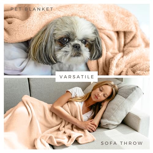 Cozy Reversible Throw Blanket - Lightweight 30x40 Inches - TAYHAA