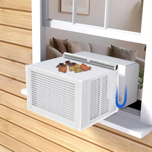 U-Shaped Window AC Cover with Upgraded White Top - 8000-12000 BTU