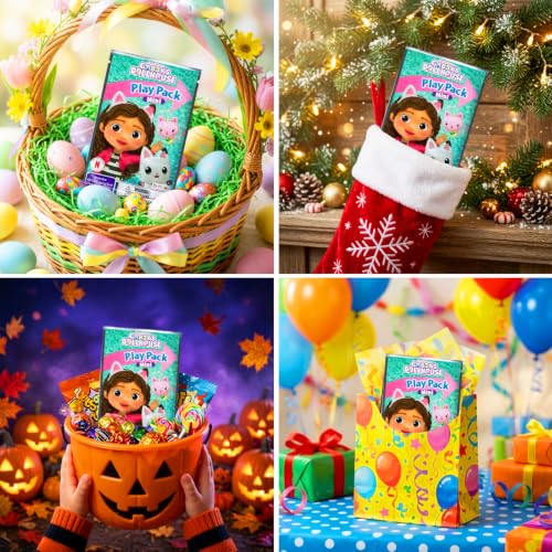 Gabby's Dollhouse Mini Party Favors Set - 8 Activity Packs