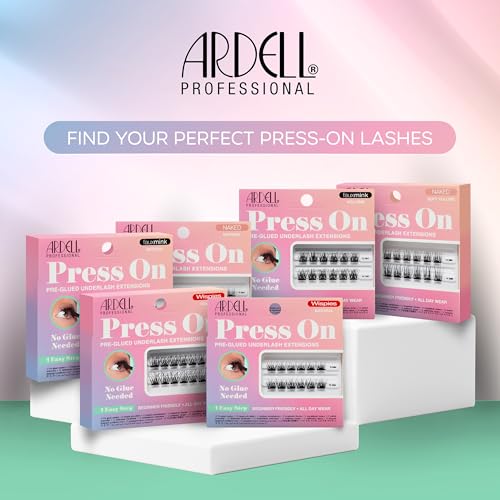 Ardell Pre-Glued Press-On Eyelash Extension Kit Wispies Volume