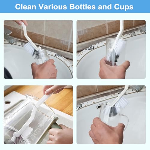 Dfacio 11-Piece Crevice Cleaning Brush Set for Grout, Kitchen & Bathroom