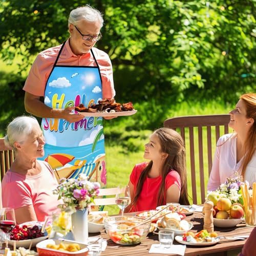 Funny Kitchen Apron for Men & Women - BBQ, Cooking & Baking