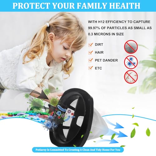 Potiarey Vacuum Filter & Foam Filter Replacement Kit for Bissell 2030 Series