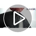 Tri-tra Travel Pillow - Black Memory Foam Neck Support for Airplanes