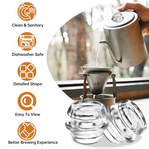 Pulems Coffee Percolator Glass Top Replacement - Heat Resistant