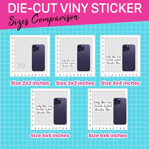 QUINNIAN 3-Pack Waterproof Vinyl Stickers - ACOTAR Inspired