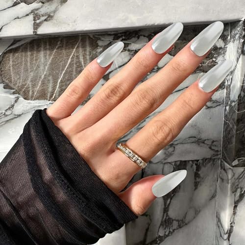 Silver Chrome Nail Powder - 2g Metallic Mirror Effect Art Pigment
