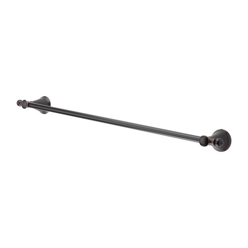 Pfister Saxton Bath Towel Bar for Bathroom, 18-Inch, Wall-Mounted, Screw-In, Tuscan Bronze Finish, BTBGL1Y