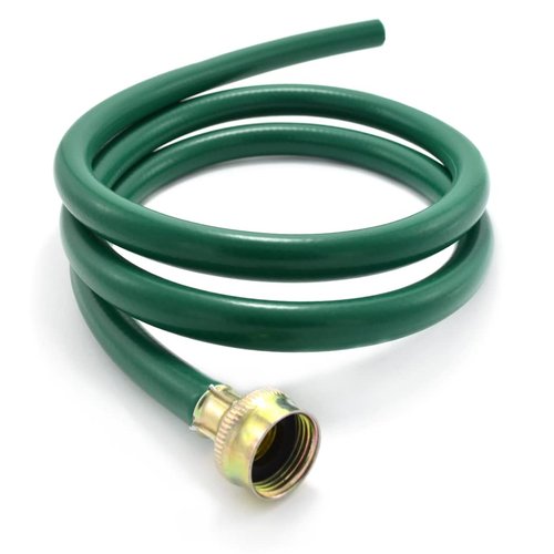 TT FLEX Burst-Proof Dehumidifier Drain Hose – 5 FT Green Rubber, 3/4" FHT, Heavy Duty, Flexible, Leak-Resistant for Efficient Water Drainage,CUPC and NSF-61 Certificated