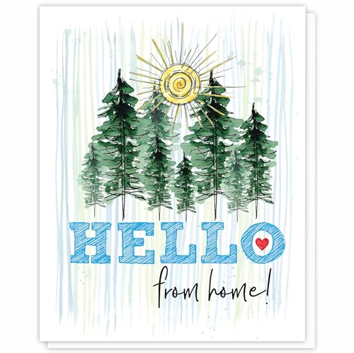 Summer Camp Greeting Card for Kids - Blank Note from Parents