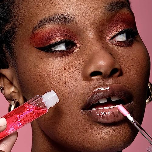Lottie London Oil Slick Vegan Lip Oil Strawberry Dreams 0.12 fl oz