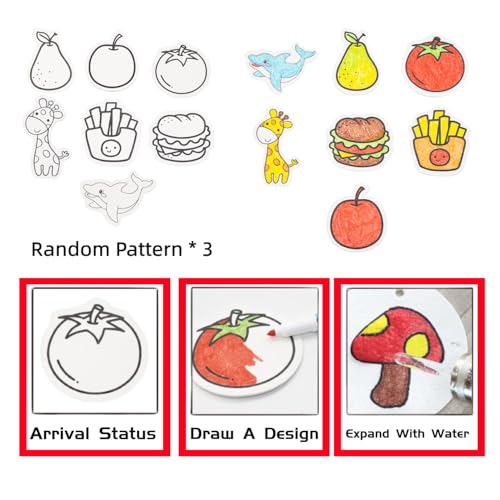 LEIAIRUI 3D Magic Puffy Paint Kit for Creative DIY Art