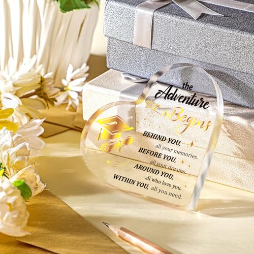 Acrylic Heart Graduation Gift Ornament - SUEHHYY