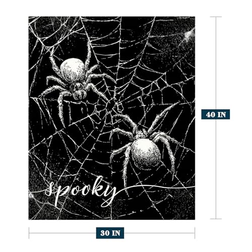 Spooky Halloween Baby Throw Blanket - Soft Plush 30x40