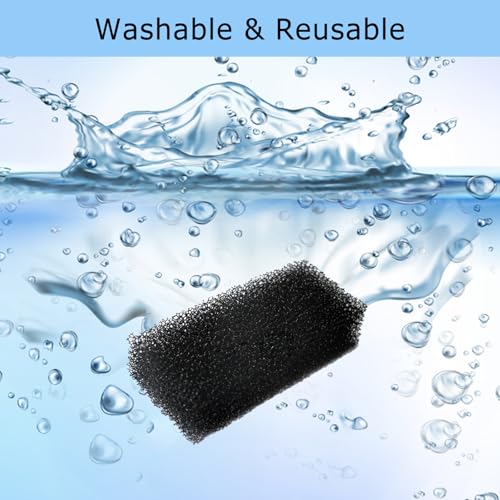 6-Pack Foam Filter Replacement for Shark CarpetXpert EX201 Vacuum Series