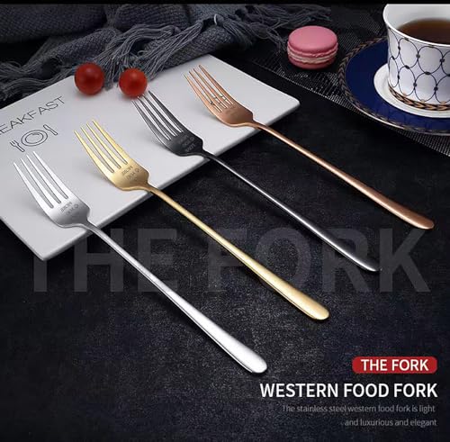 Personalized Stainless Steel Table Forks - Anniversary Gifts for Couples