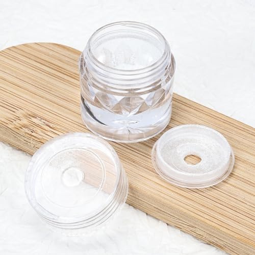 Sulily White Pearl Aurora Nail Powder Chrome Mirror Effect Pigment Glitter