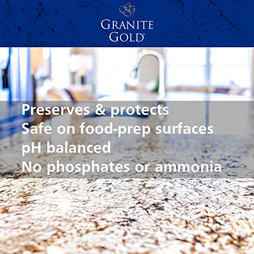 Granite Gold Daily Cleaner for Natural Stone & Quartz - 32 oz (Pack of 2)