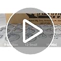 Wis-Sales 12 Pack Small 1 1/4-Inch Heavy Duty Suction Cup Hooks for Glass & Windows - Made in USA