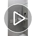Rope Toilet Paper Holder - Wall-Mounted Matte Black Dispenser