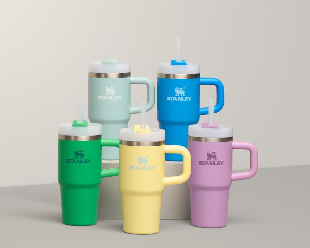 STANLEY Quencher H2.0 Tumbler - 20 oz Insulated Stainless Steel Cup with Handle & Straw | BPA-Free | Lilac