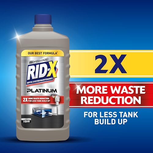 Rid-X¢ç Professional Platinum Septic System Maintenance - Liquid 48 oz.