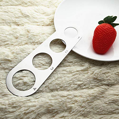 Stainless Steel Spaghetti Measuring Spoons - 1 to 4 Servings