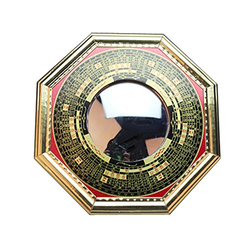 4.6 Inch Feng Shui Bagua Mirror for Protection Against Negative Energy
