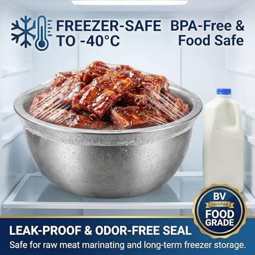 30Pcs Extra Large Elastic Food Covers for Sheet Pans - BPA-Free