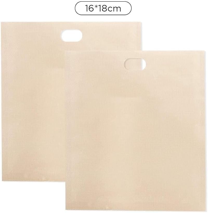 Tustao Reusable Toaster Bags for Grilled Cheese & Sandwiches 2 Pcs