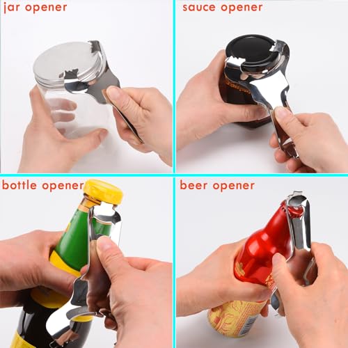 Mason Jar Opener - Easy Twist Manual Lid Remover for Canning