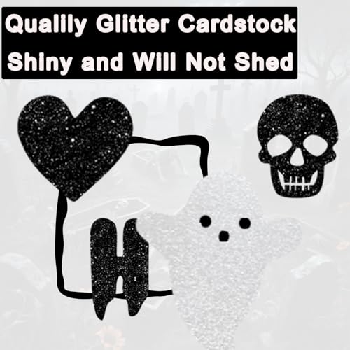 Black Halloween Happy Birthday Banner with Skull Garland Decorations