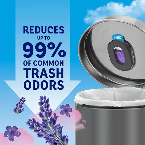 Febreze Trash Odor Fighter Air Freshener - Twilight Lavender, 4 Refills