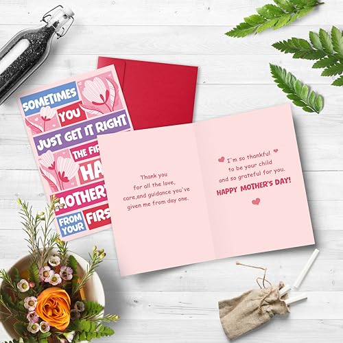 Funny Mother's Day Card from First Born - Humor Appreciation Gift