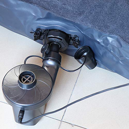OIIKI 3-Set Universal Air Pump Replacement Nozzles - Black - 3 Sizes