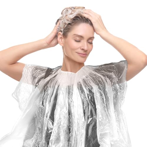 Disposable Hair Color Capes Waterproof Salon Dye Bibs 10 Pack