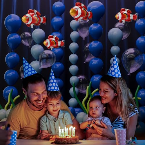 157-Piece Under the Sea Balloon Garland Kit - Ocean Theme Party Decor
