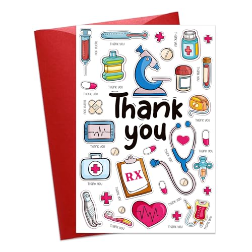Nurse Thank You Card – Heartfelt Appreciation for Healthcare Workers