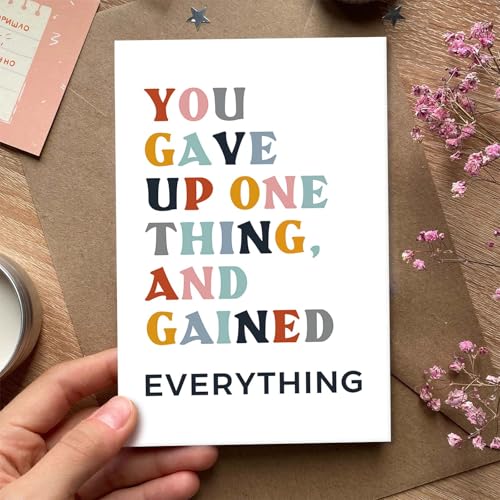 Funny Sobriety Anniversary Card - Humor & Heartfelt Gift