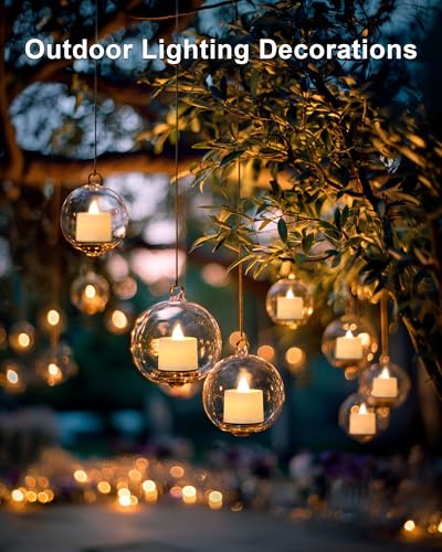 Amagic LED Votive Candles - Battery Operated Flameless Tea Lights