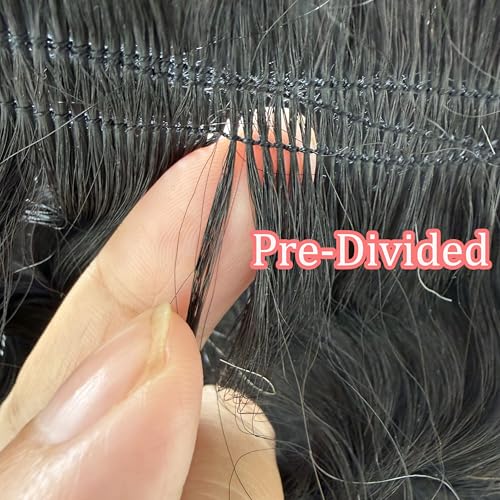 Deep Wave Bulk Hair for Boho Braids Synthetic Blend Extensions 16 Inch 100g
