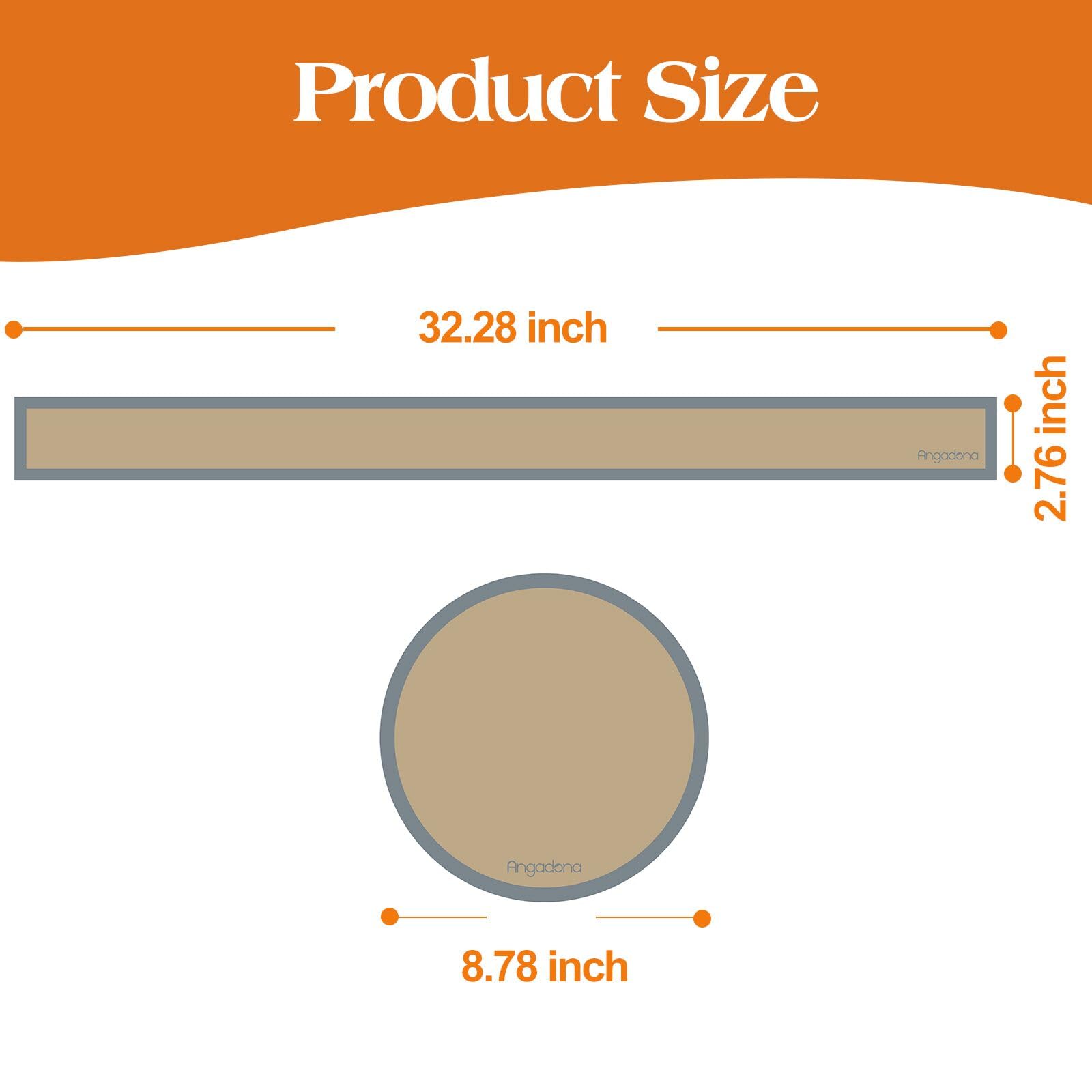 Silicone Baking Mat for Springform Pan 9 inch, Prevent cake from Sticking to Bottom and Side,Easy Clean & Non Sick Silicone Baking mat for Cheesecake Pan