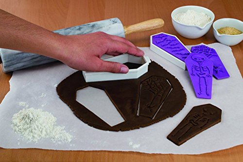 Tovolo Halloween Coffin Cookie Cutter Set - 6 Pieces