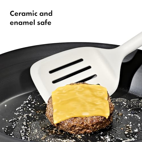 OXO Good Grips Nylon Square Turner Spatula - Oat and Black
