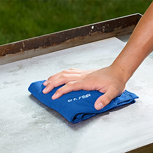 Mr. Bar-B-Q Microfiber Griddle Towels - Lint-Free Cleaning, 2 Pack