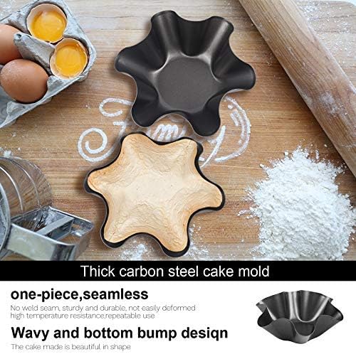 RUVINCE Tortilla Bowl Maker - Nonstick Taco Shell Set of 8 for Perfectly Shaped Salad Bowls