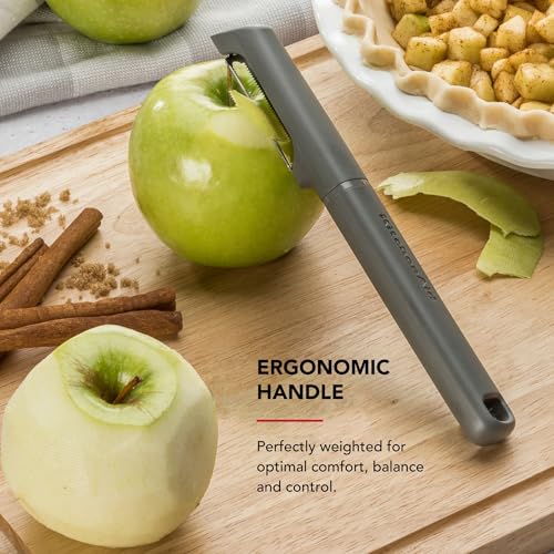 KitchenAid Serrated Vegetable Peeler - Charcoal Gray, 7.9 Inch