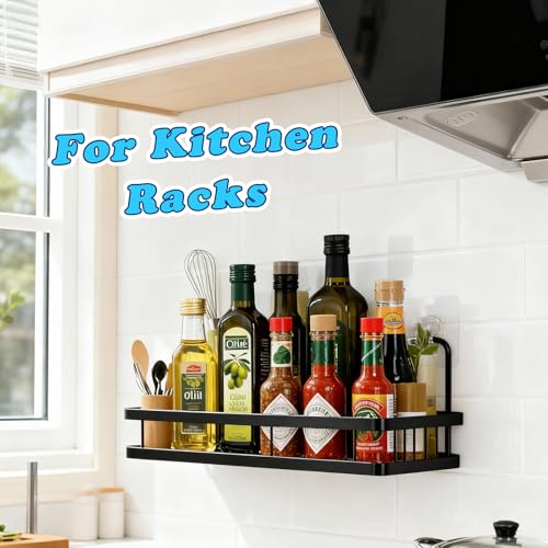 Transparent Shower Caddy Adhesive Replacement Hooks - 6 Pack