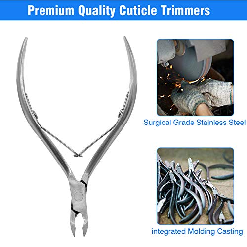 Koyata Professional Stainless Steel Cuticle Nipper and Remover Tool