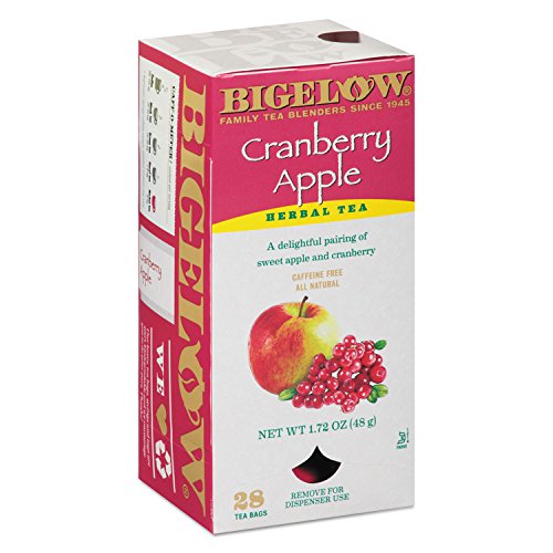 Bigelow Cranberry Apple Herbal Tea - 28 Count Box